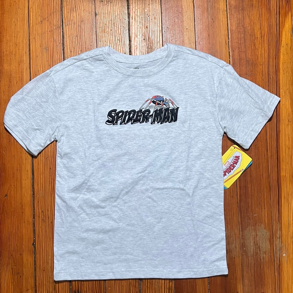 Gray Spider-Man T-Shirt